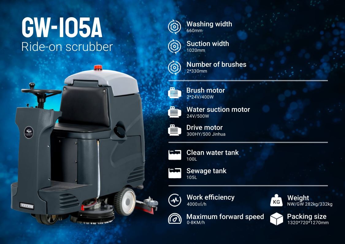 floor scrubberwith vacuum