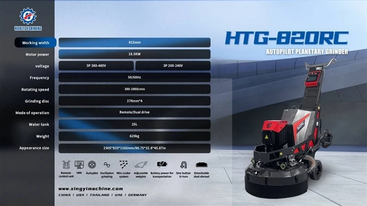 Remote Control Concrete Grinding Machine (22)